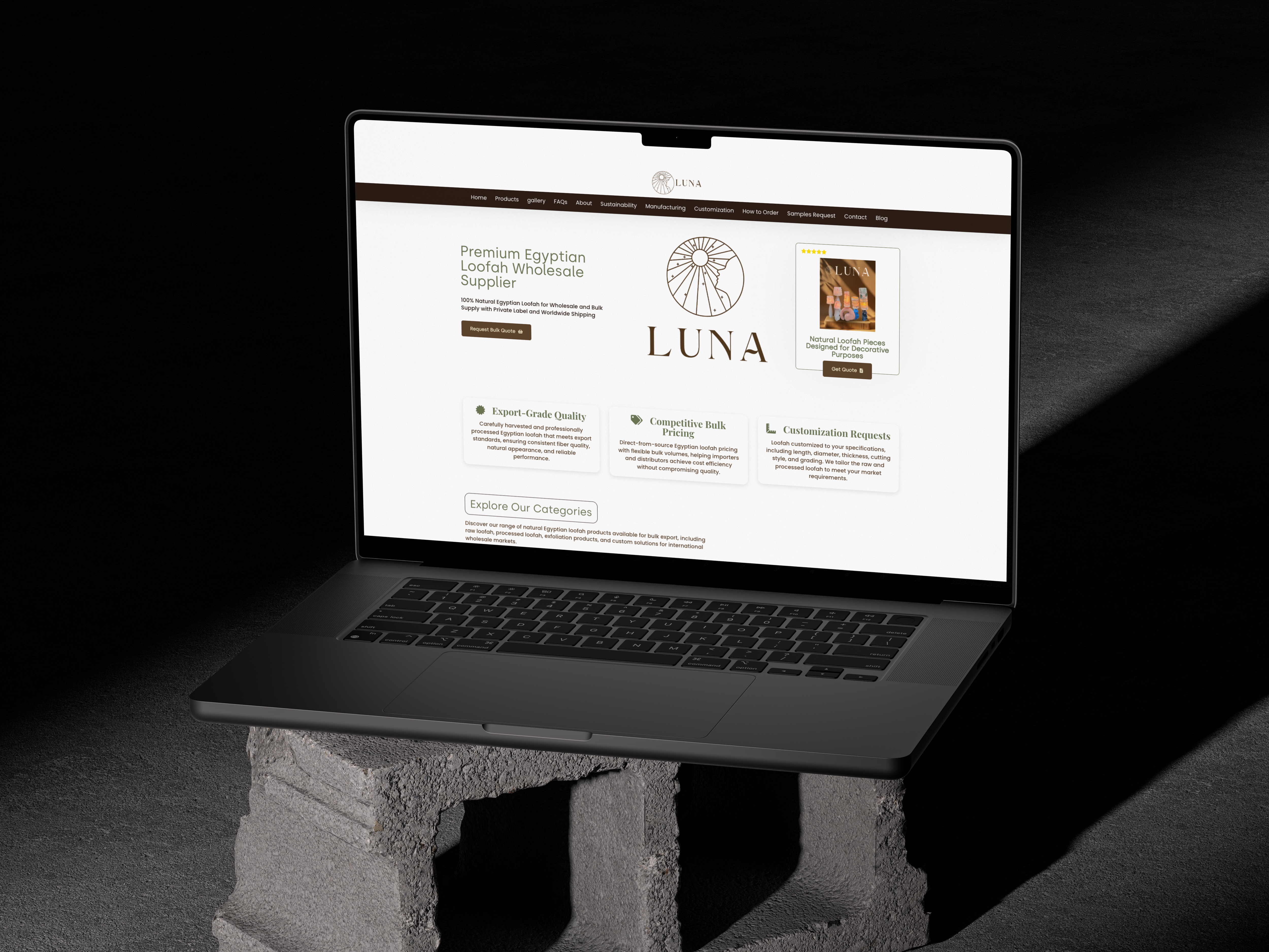 Luna Loofah - Export Company