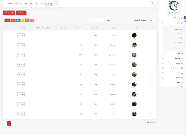 Cavalvet - System screenshot 7 | MAZCODEX portfolio