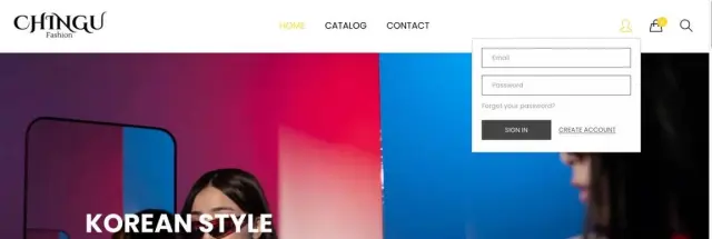Chingu Fashion - Website design 5 | MAZCODEX portfolio