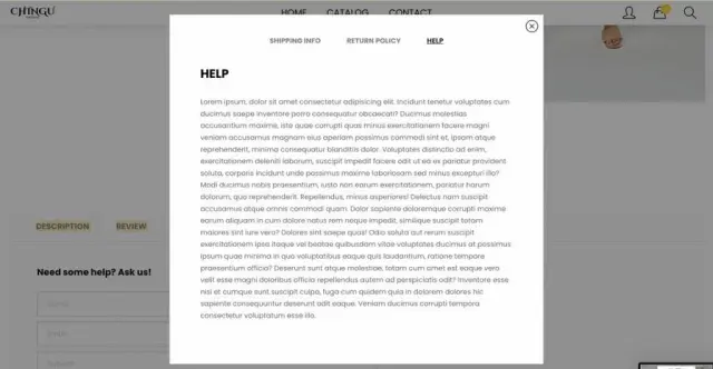 Chingu Fashion - Website design 12 | MAZCODEX portfolio