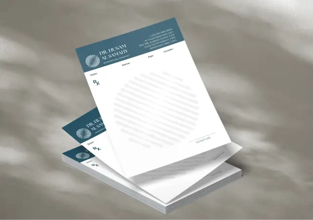 Dr. Husam El Samahy - Printed material 8 | MAZCODEX portfolio