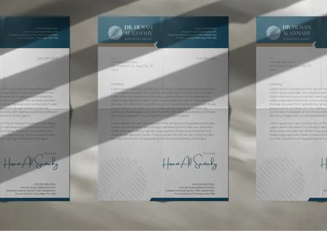 Dr. Husam El Samahy - Printed material 10 | MAZCODEX portfolio
